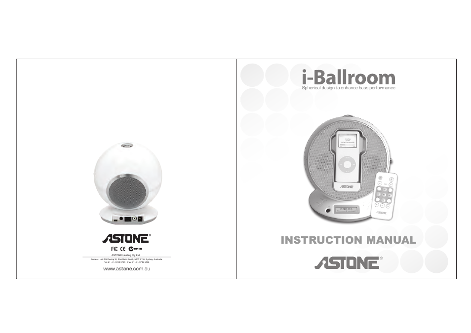 Astone Holdings Pty high quality speaker system User Manual | 24 pages