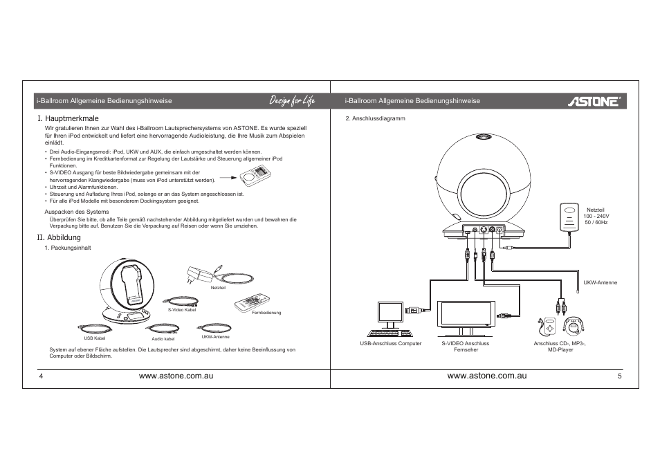 I-ballroom_manual_p14.pdf | Astone Holdings Pty high quality speaker system User Manual | Page 15 / 24