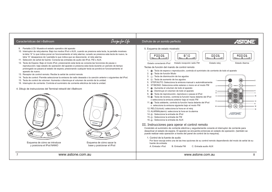 I-ballroom_manual_p21.pdf | Astone Holdings Pty high quality speaker system User Manual | Page 22 / 24