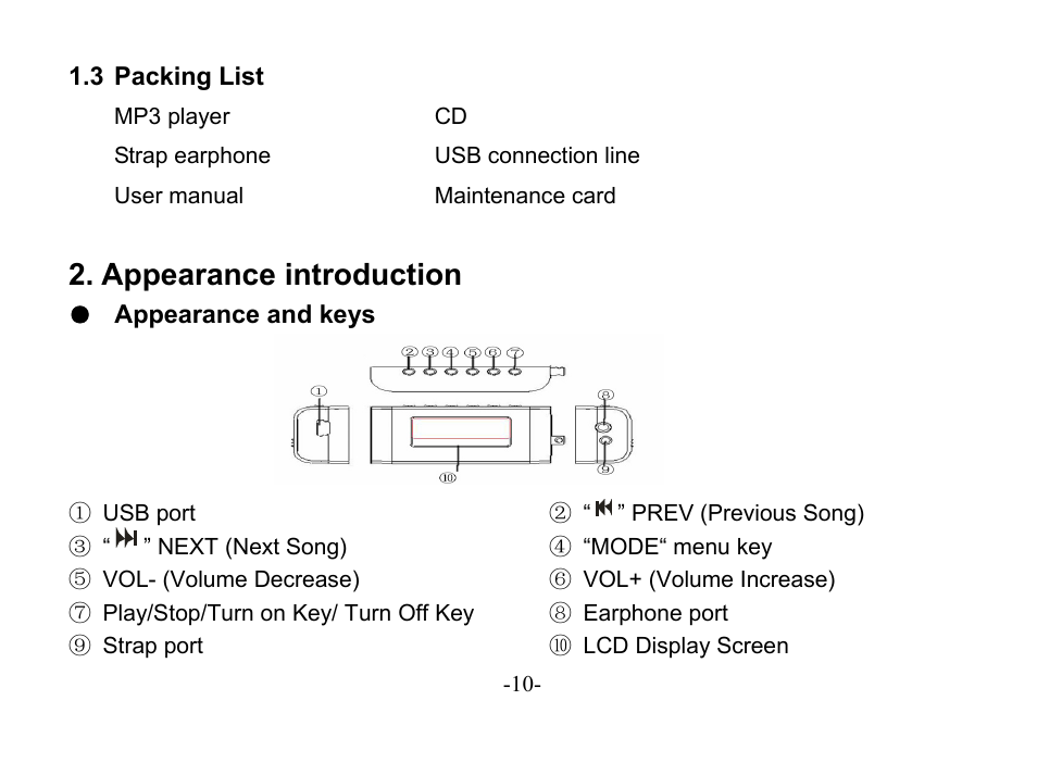 Appearance introduction | Astone Holdings Pty Digital Audio Box User Manual | Page 10 / 56