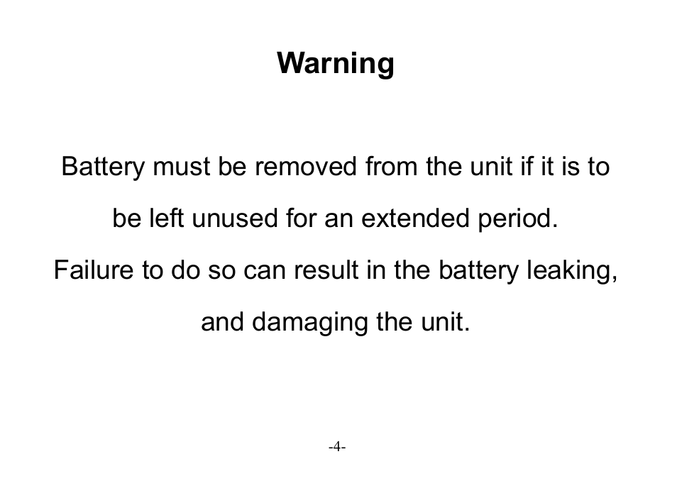 Warning | Astone Holdings Pty Digital Audio Box User Manual | Page 4 / 56