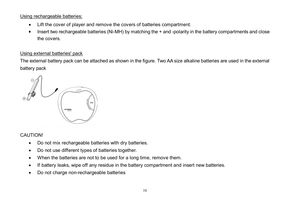 Hyundai H-CD7015 User Manual | Page 10 / 35