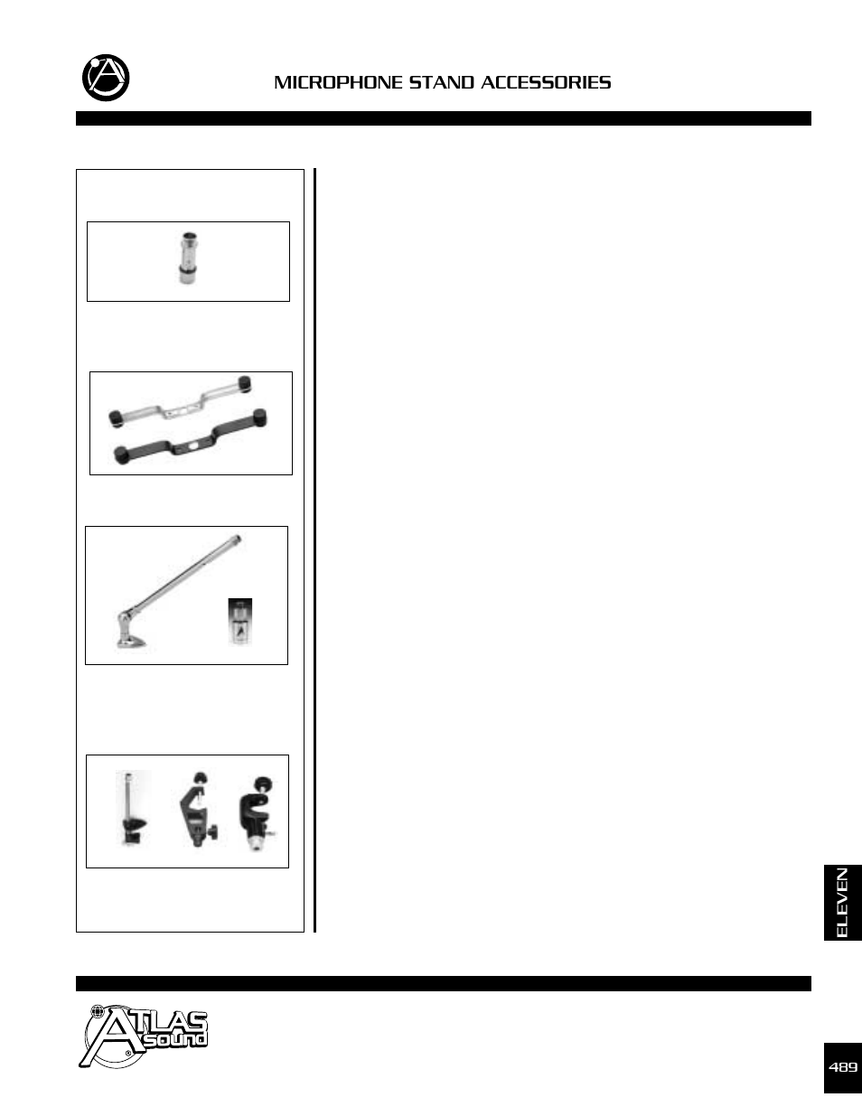 Atlas Sound BC-1 User Manual | 2 pages