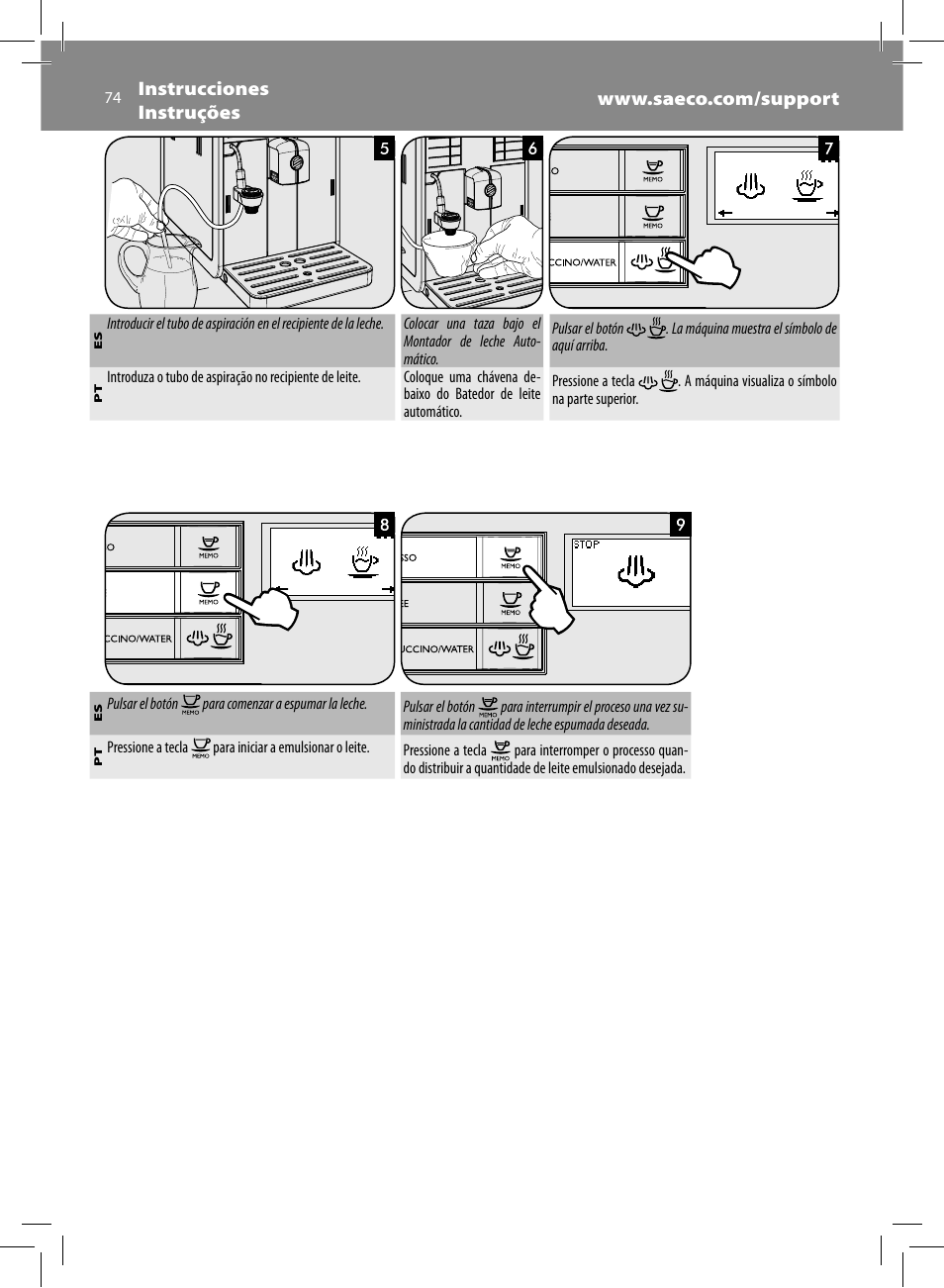 Philips Saeco Moltio Kaffeevollautomat User Manual | Page 74 / 92