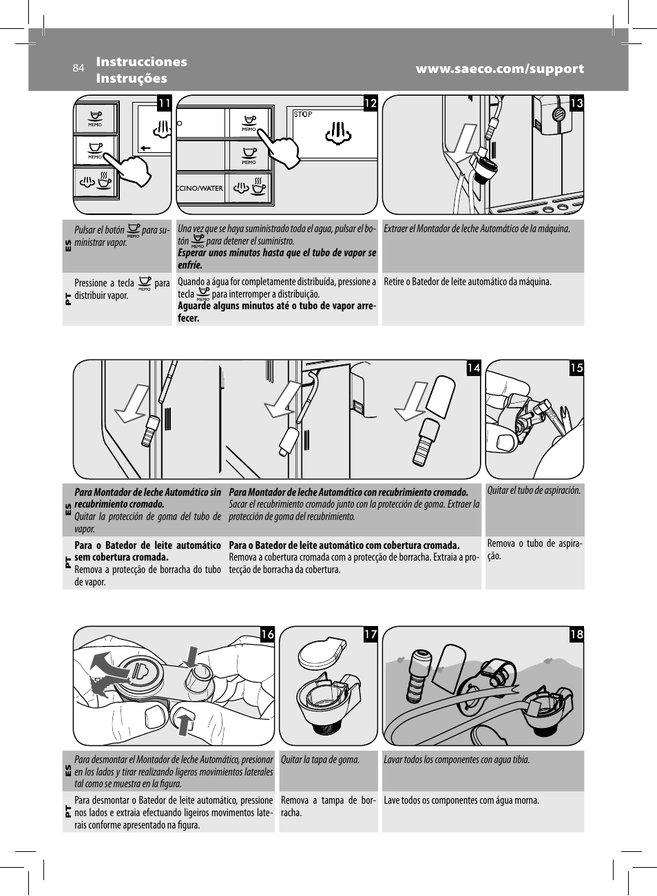 Philips Saeco Moltio Kaffeevollautomat User Manual | Page 84 / 92