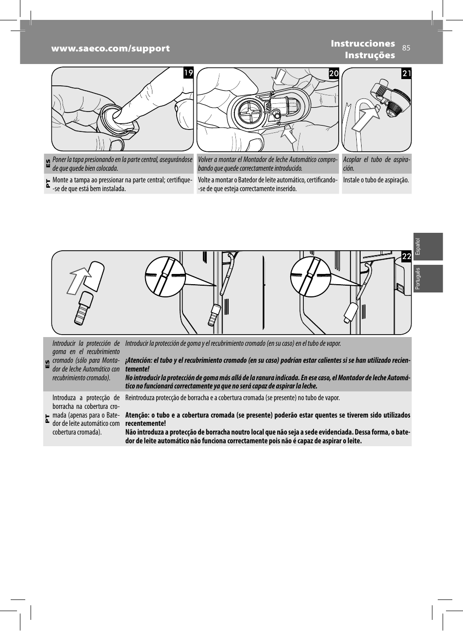 Philips Saeco Moltio Kaffeevollautomat User Manual | Page 85 / 92