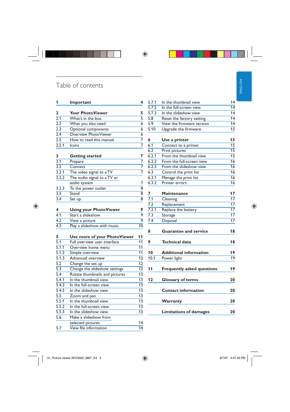Philips PhotoViewer User Manual | 74 pages