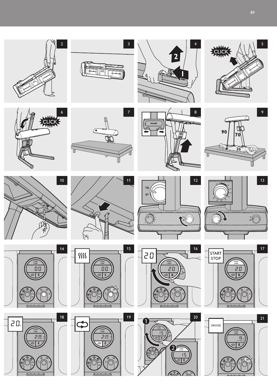 Philips Innergize Wellness-Solarium User Manual | Page 89 / 92