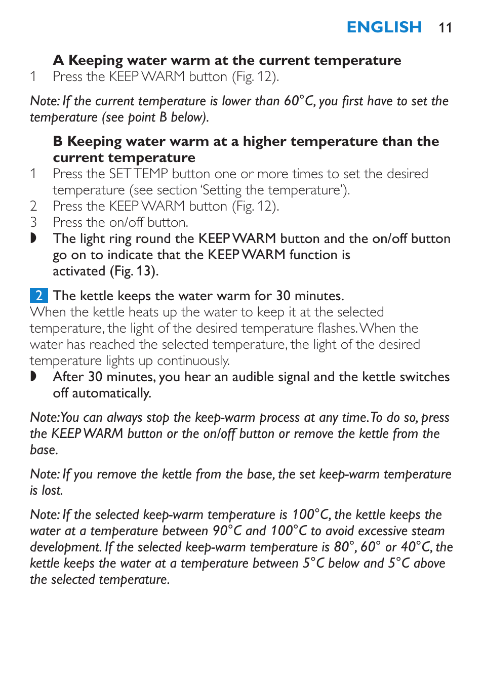 Cleaning and descaling | Philips Wasserkocher User Manual | Page 11 / 160