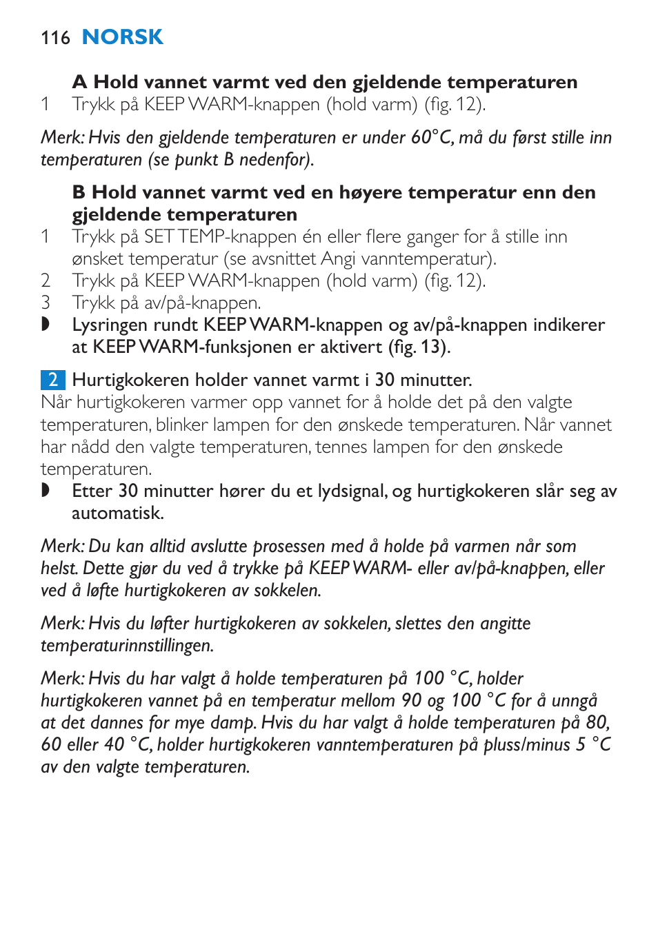 Rengjøring og avkalking | Philips Wasserkocher User Manual | Page 116 / 160