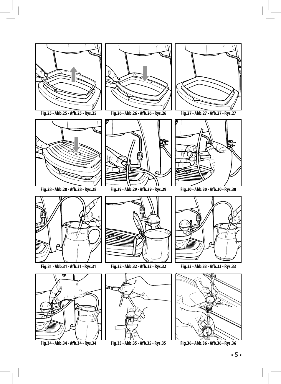 Philips Saeco Nina Siebträger-Espressomaschine User Manual | Page 5 / 76