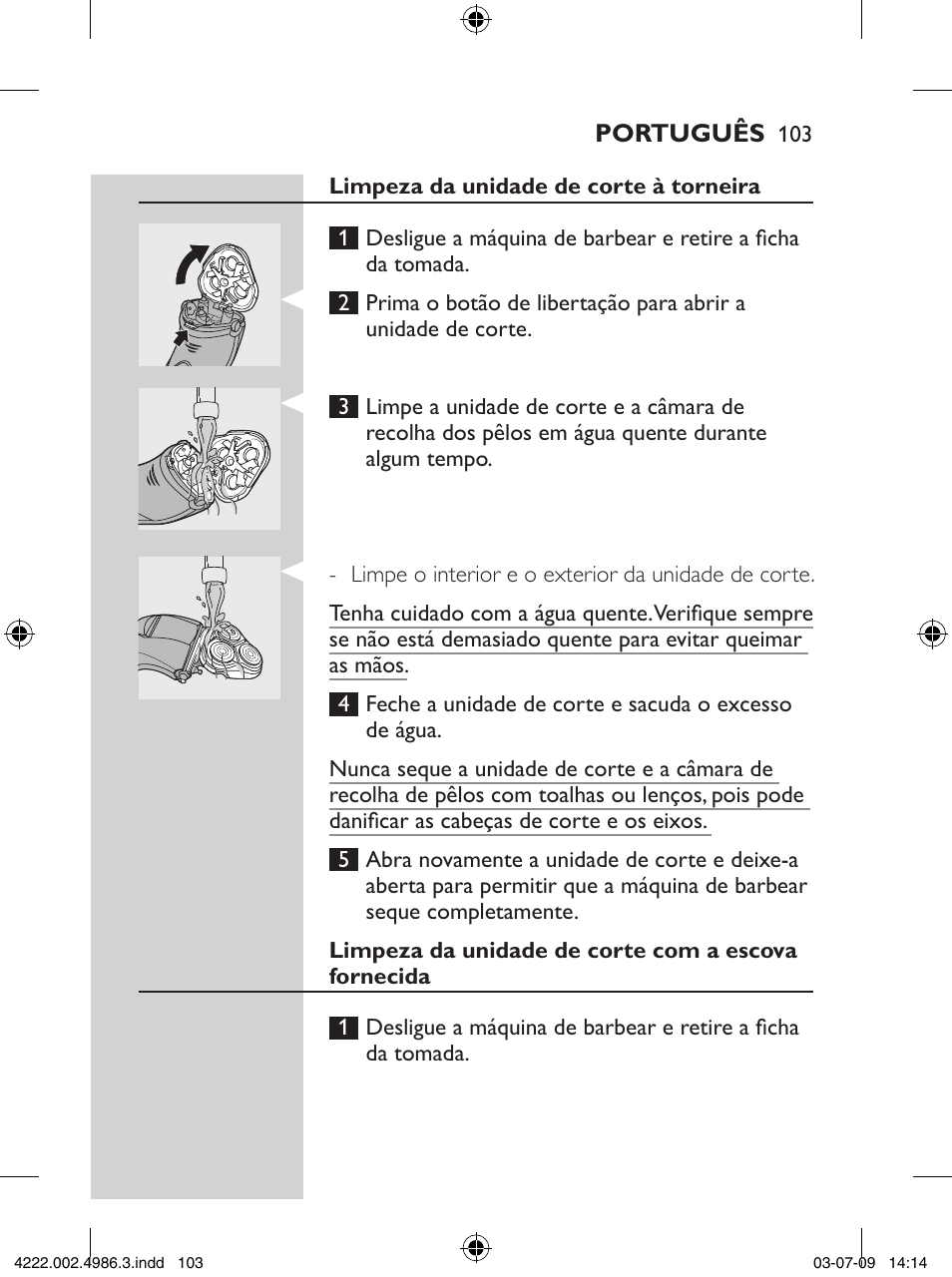 Philips Elektrorasierer User Manual | Page 101 / 124