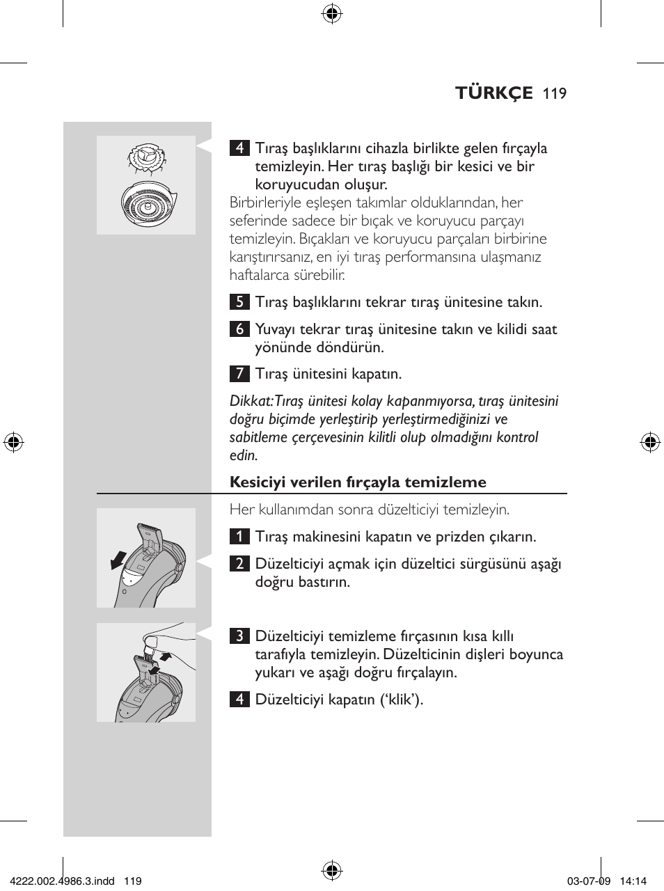 Philips Elektrorasierer User Manual | Page 117 / 124