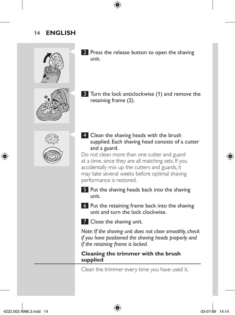 Philips Elektrorasierer User Manual | Page 12 / 124