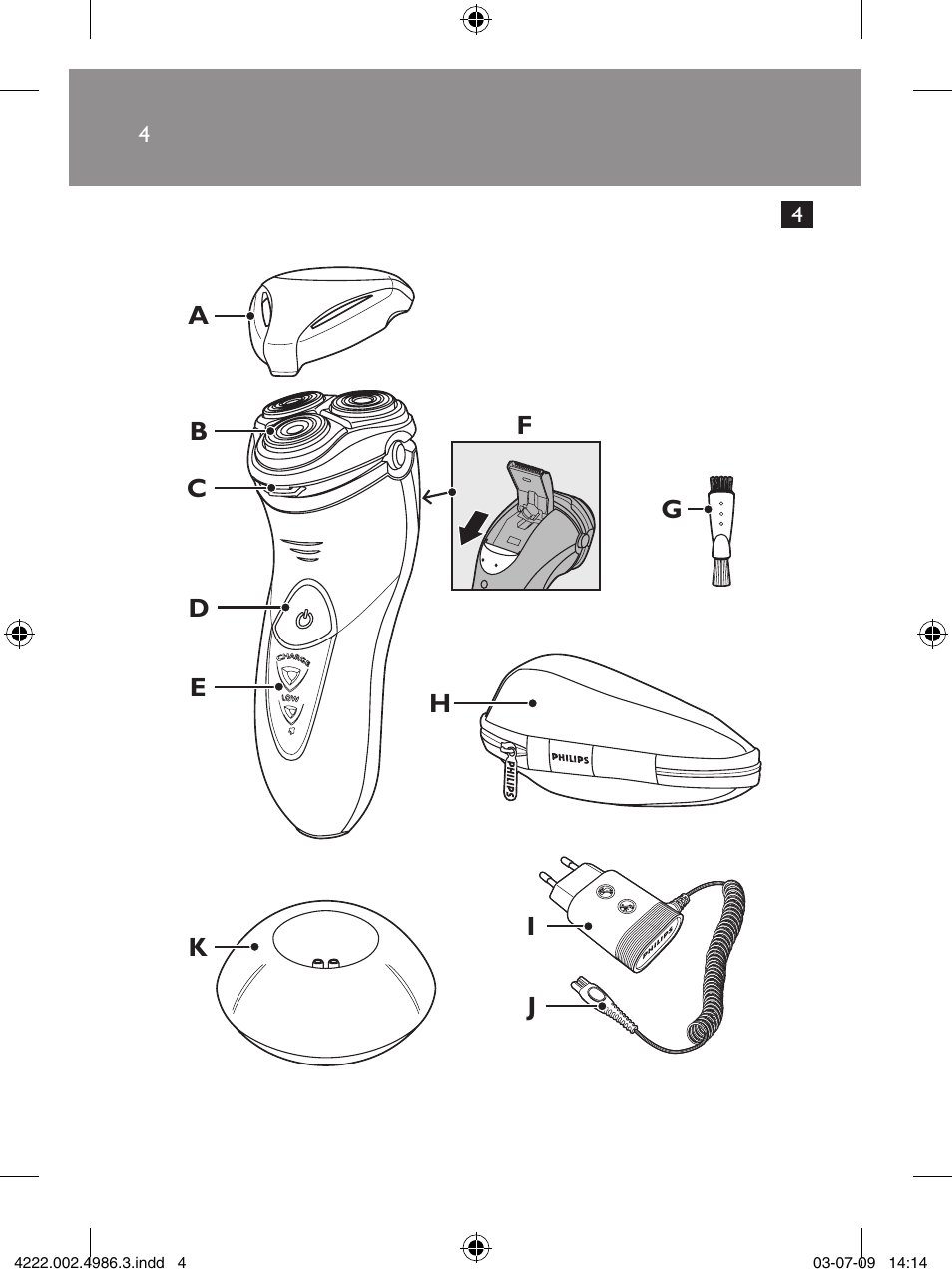 Philips Elektrorasierer User Manual | Page 2 / 124