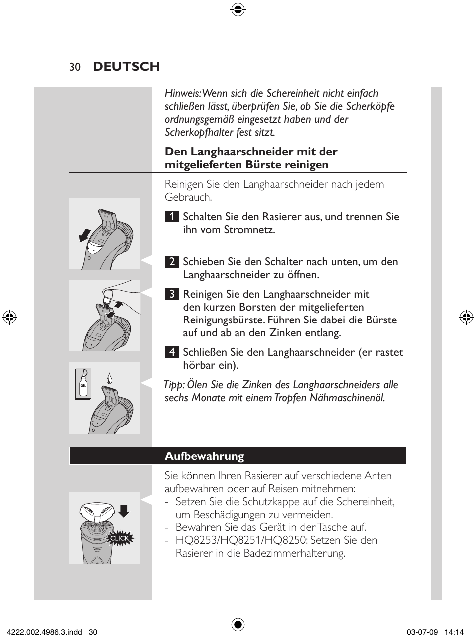 Philips Elektrorasierer User Manual | Page 28 / 124