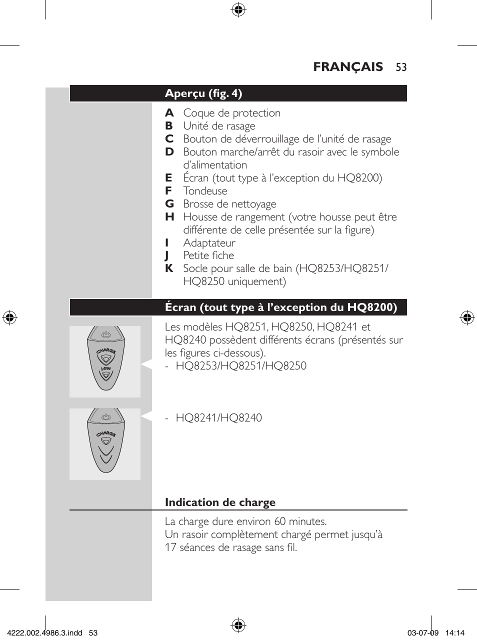 Philips Elektrorasierer User Manual | Page 51 / 124