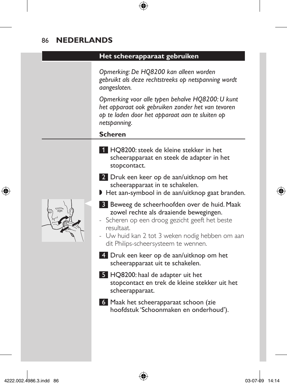 Philips Elektrorasierer User Manual | Page 84 / 124