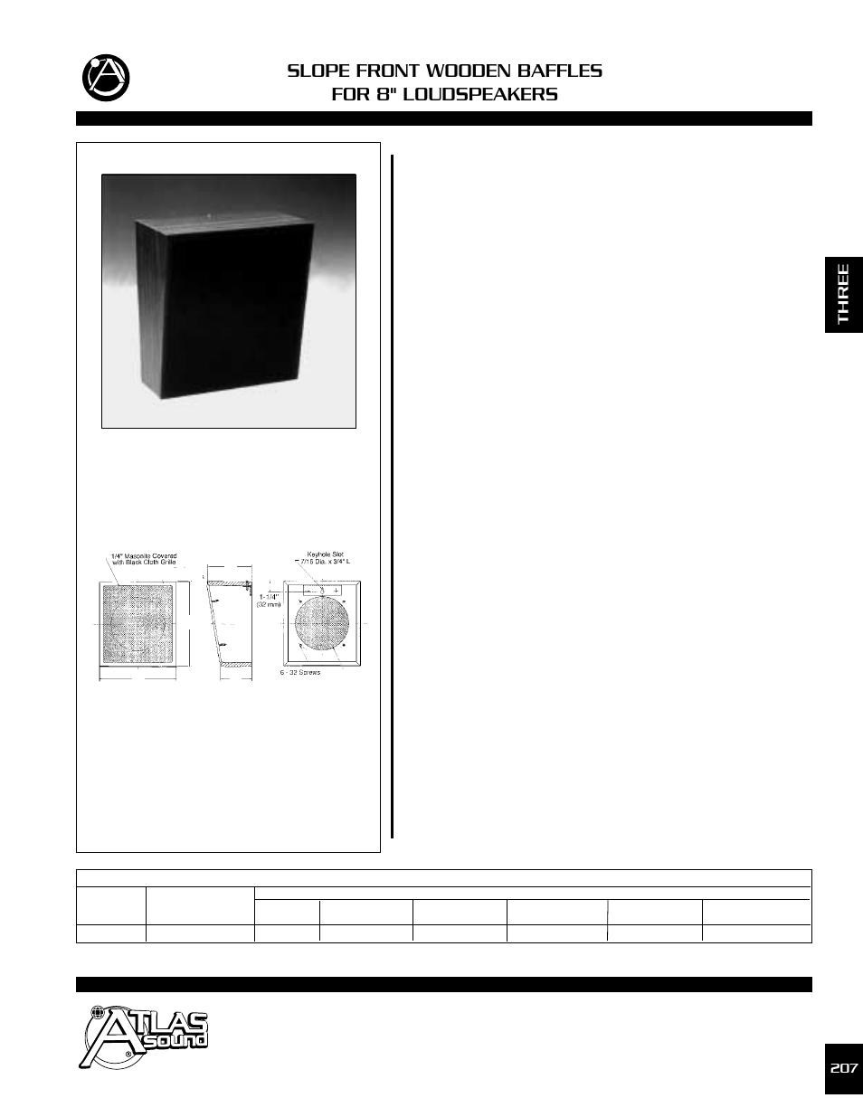 Atlas Sound 417-8WD User Manual | 1 page