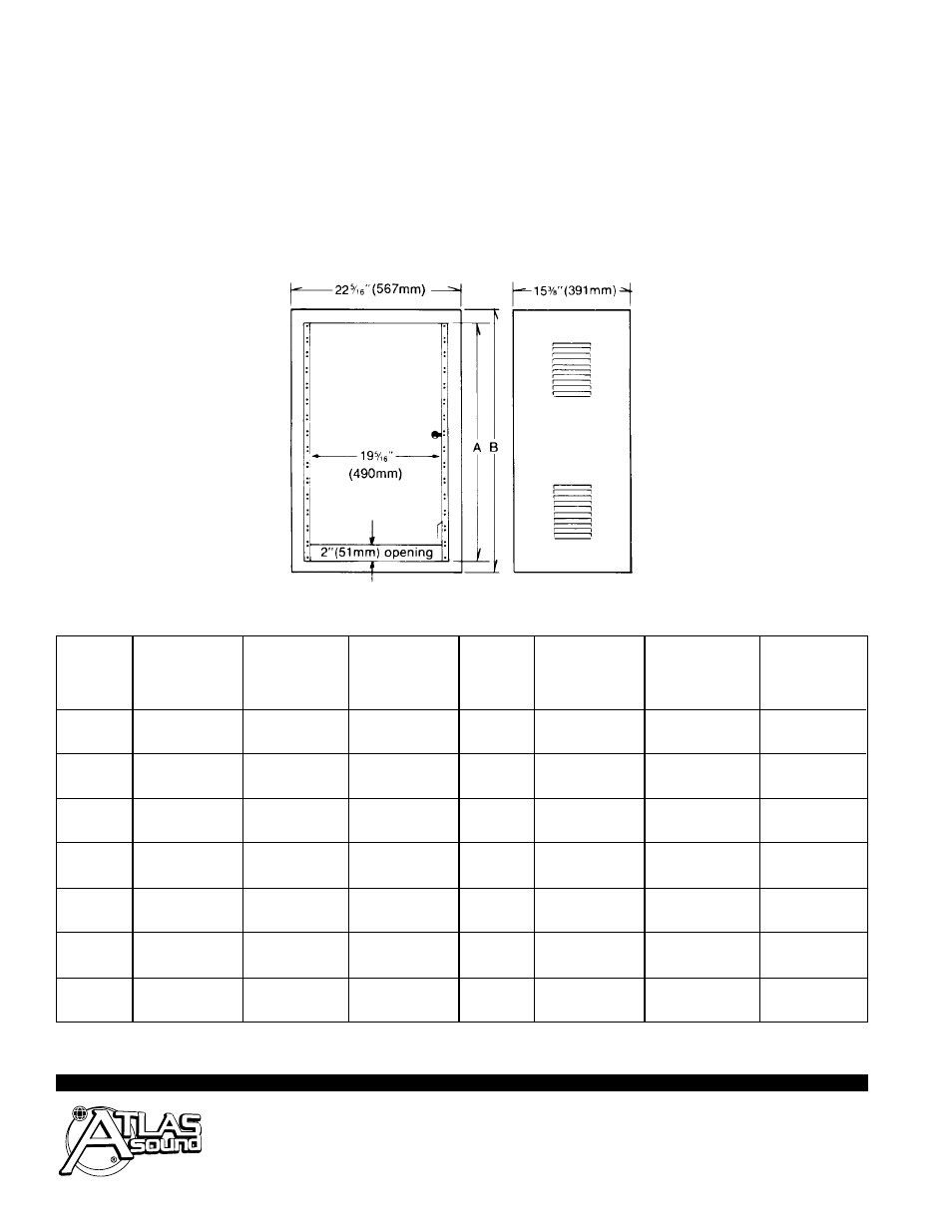 Atlas Sound Welded Desk Top Cabinets 400 Series User Manual | Page 2 / 2