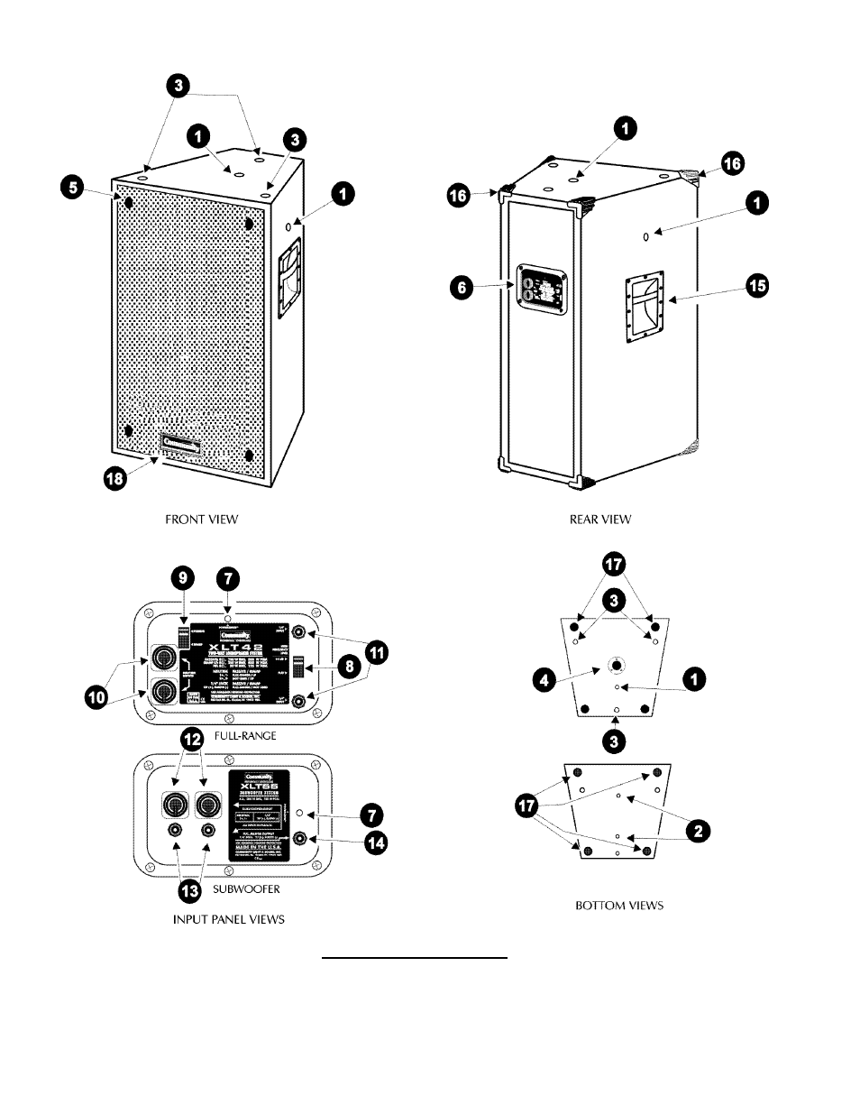 Atlas Sound XLTE User Manual | Page 10 / 52