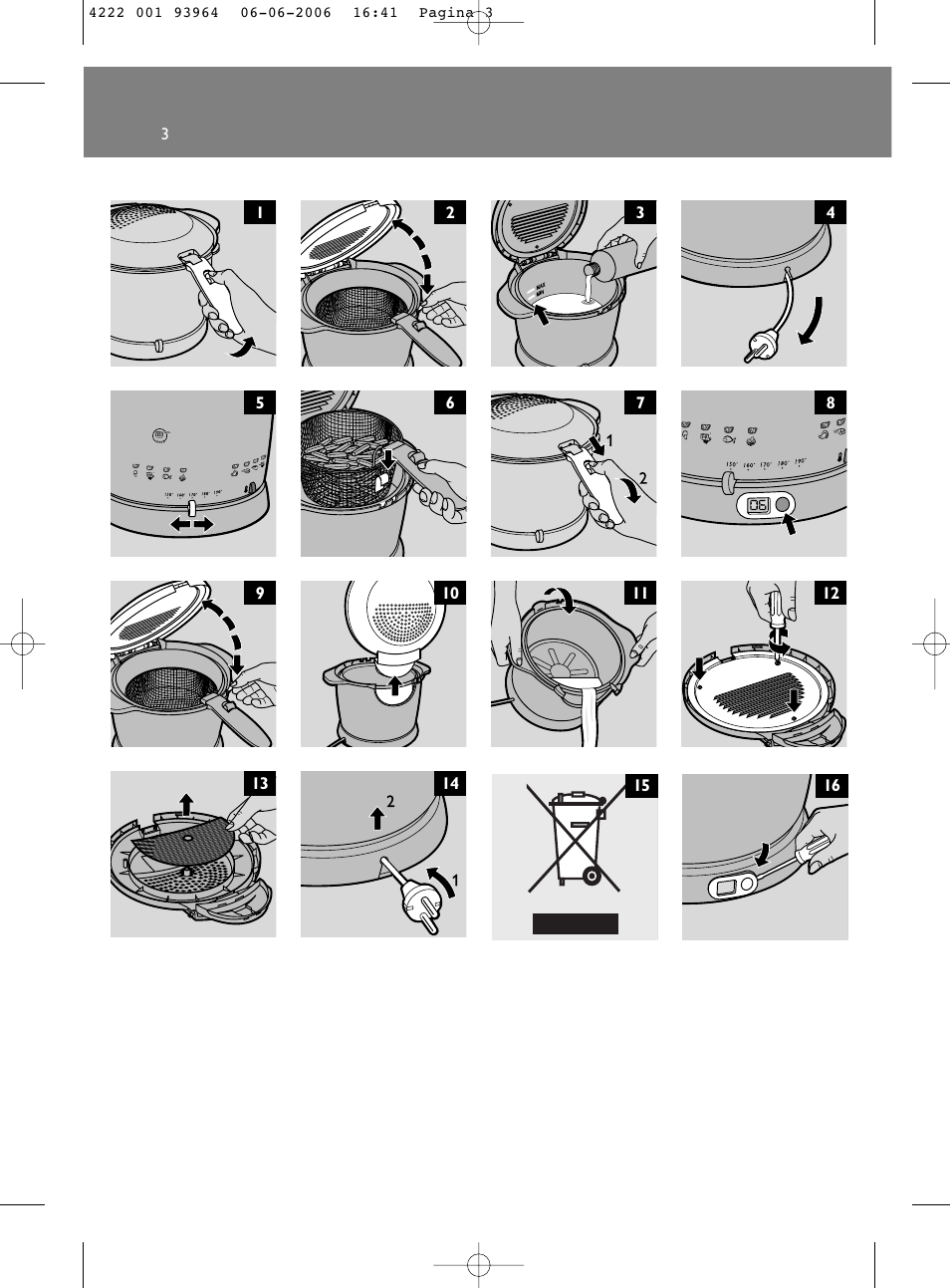 Philips Fritteuse User Manual | Page 3 / 42