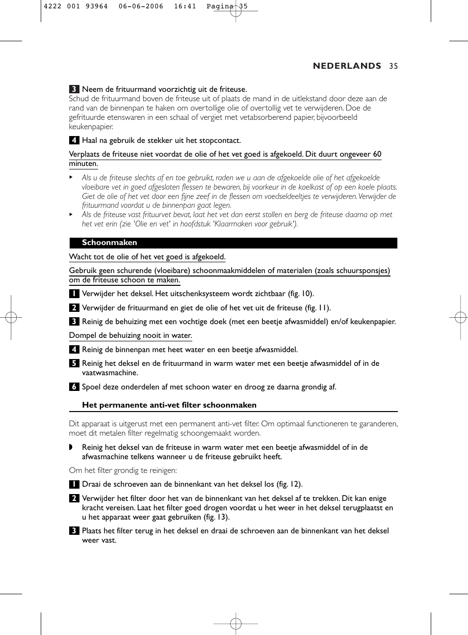 Philips Fritteuse User Manual | Page 35 / 42