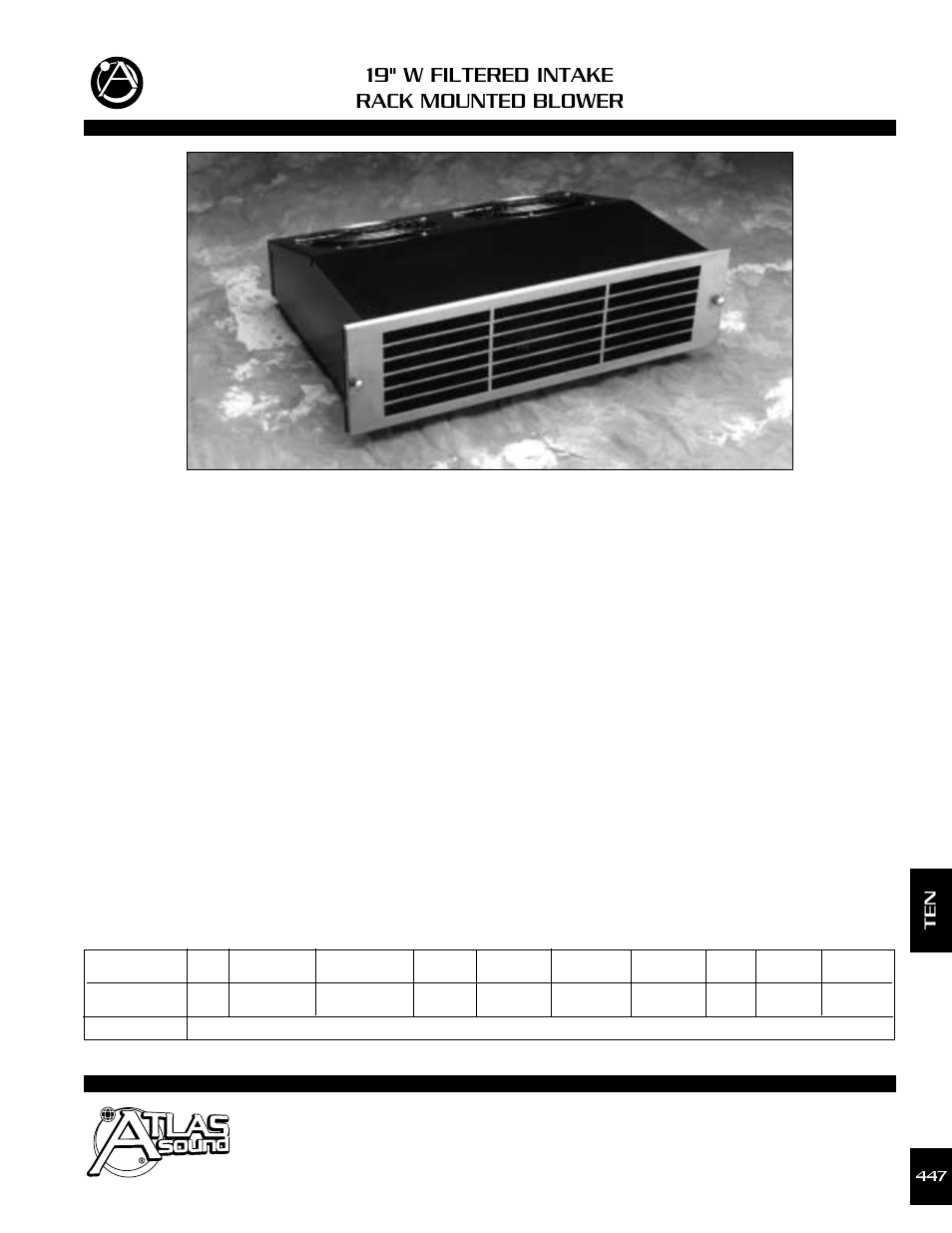 Atlas Sound BPI195-320 User Manual | 2 pages
