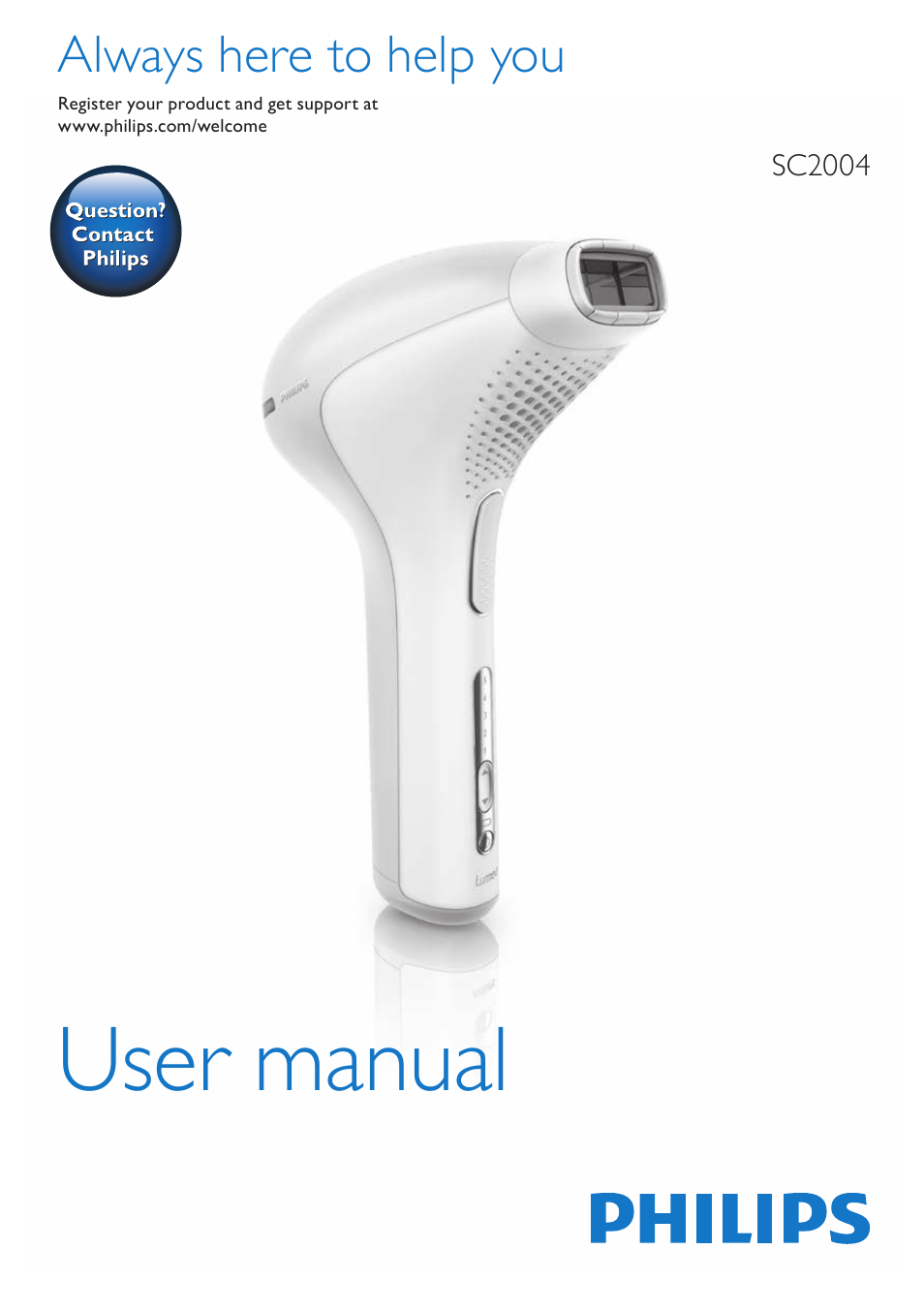 Philips Lumea IPL Haarentfernungssystem User Manual | 106 pages