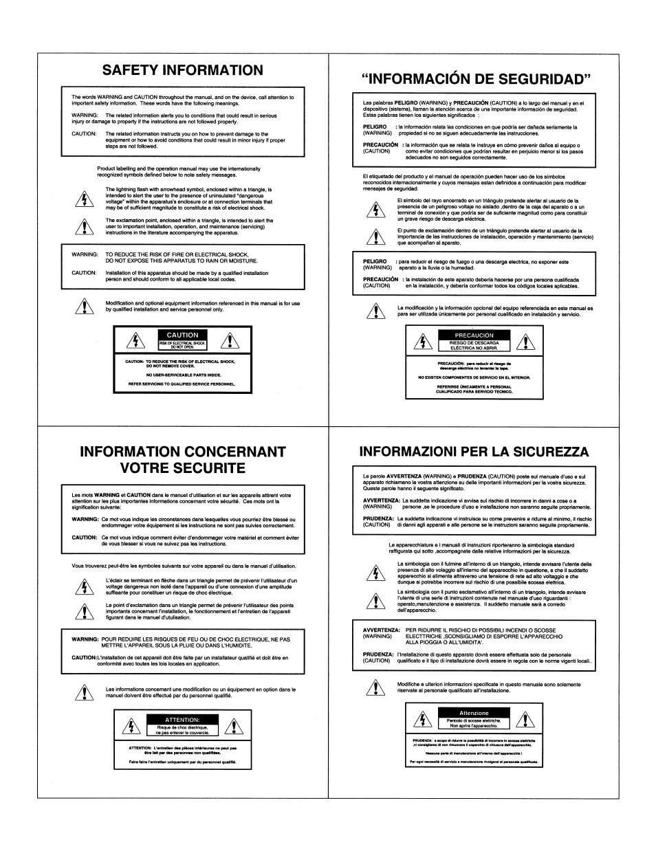 Atlas Sound MG2500 User Manual | Page 20 / 22