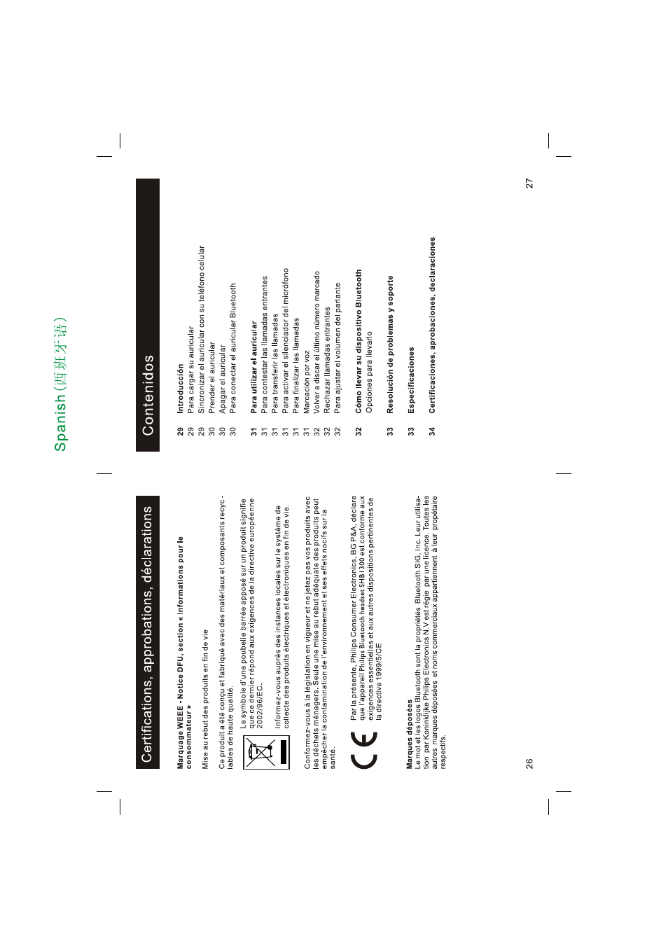 Philips Bluetooth-Headset User Manual | Page 14 / 26