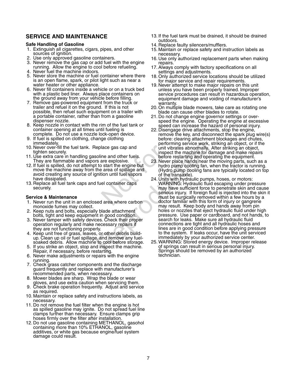 Not for reproduction | Axion ZT2142 User Manual | Page 7 / 48