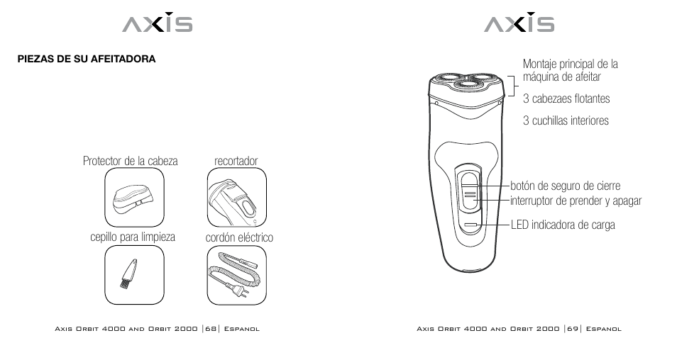 Bodyline Products International AXIS ORBIT AX-2320 User Manual | Page 35 / 47