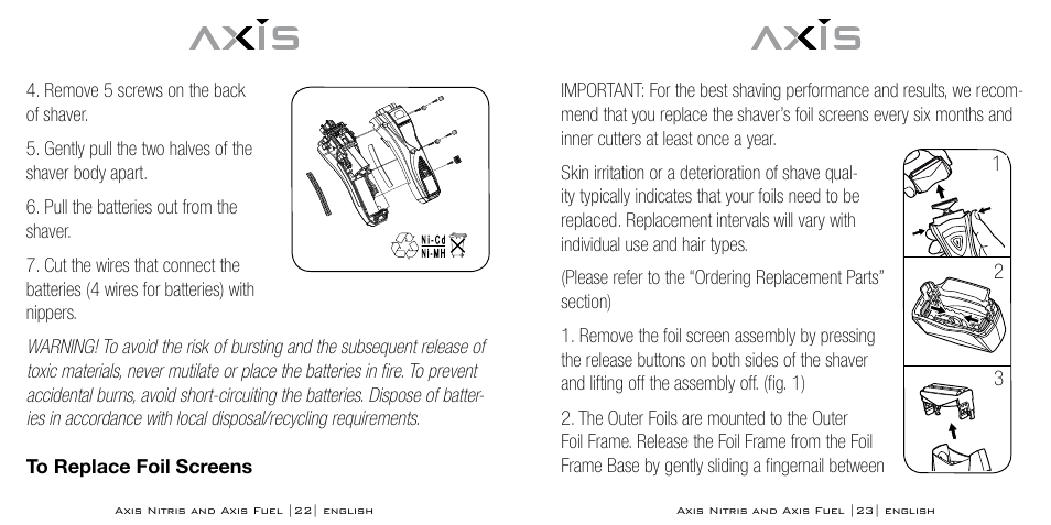 Axis AX-333 User Manual | Page 12 / 47