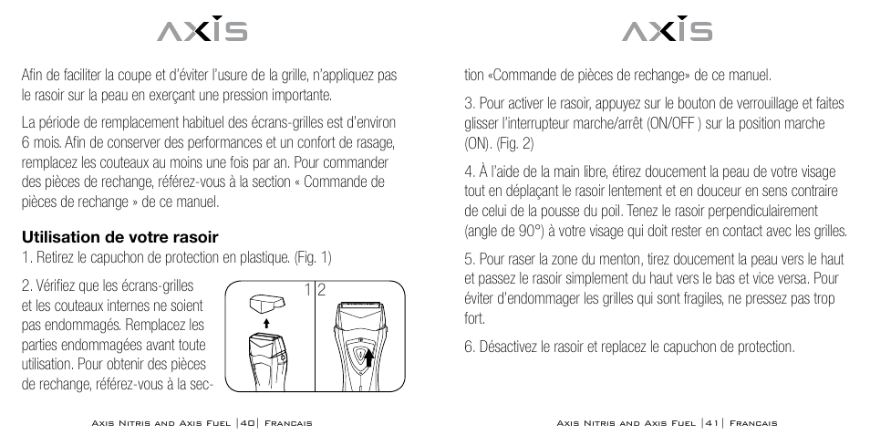 Axis AX-333 User Manual | Page 21 / 47