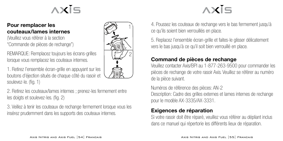 Axis AX-333 User Manual | Page 28 / 47