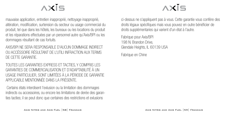 Axis AX-333 User Manual | Page 30 / 47