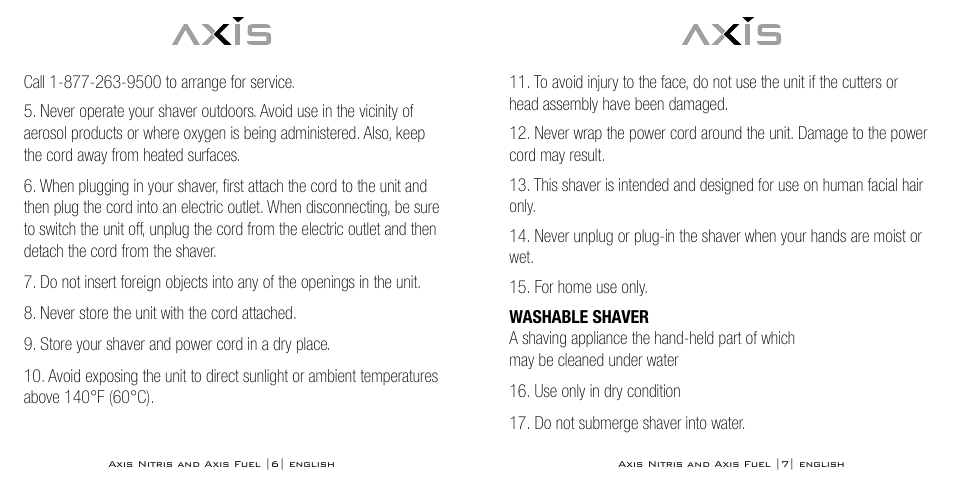 Axis AX-333 User Manual | Page 4 / 47