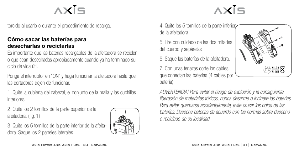 Axis AX-333 User Manual | Page 41 / 47