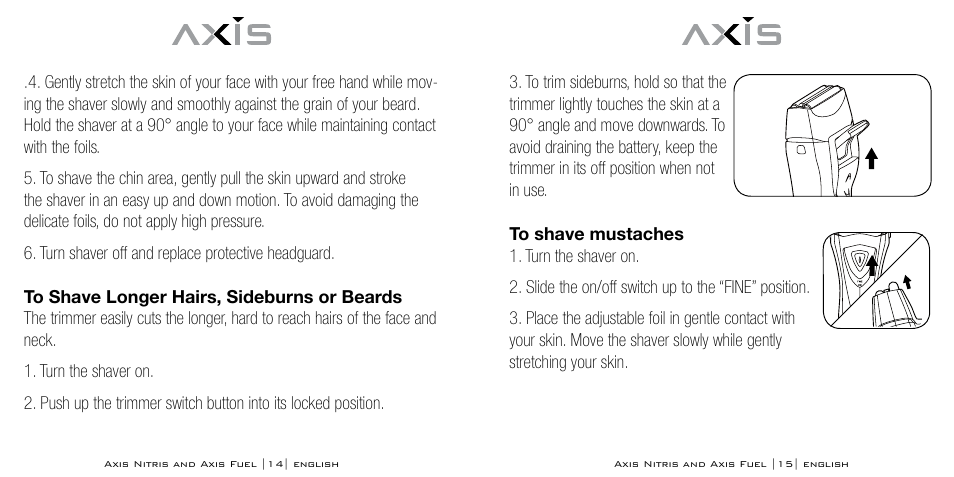 Axis AX-333 User Manual | Page 8 / 47