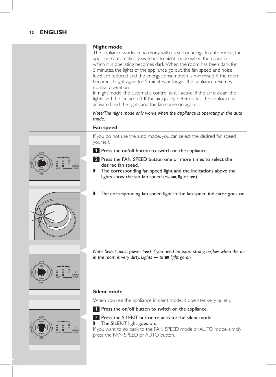 Philips Luftreiniger User Manual | Page 12 / 72