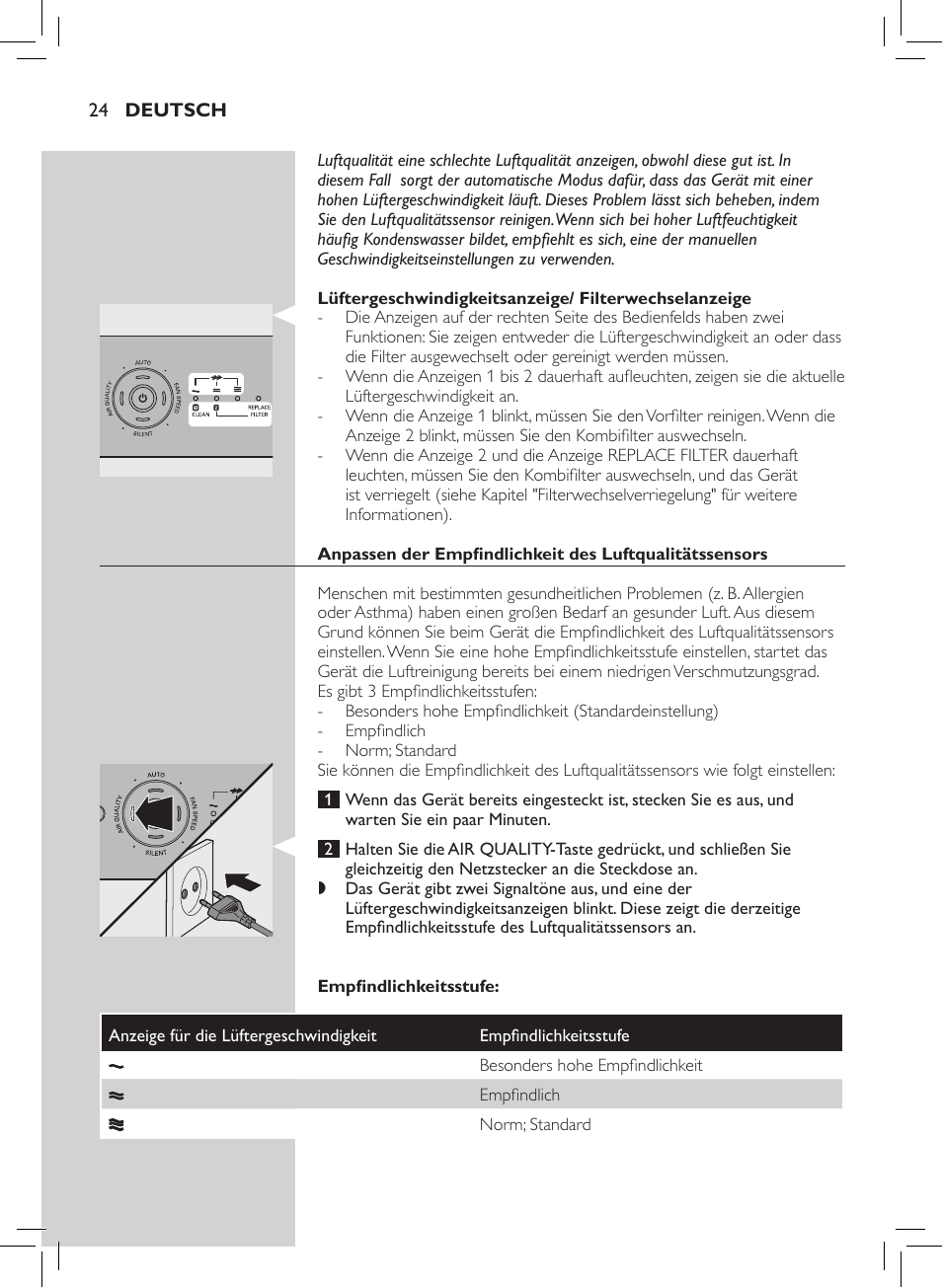 Philips Luftreiniger User Manual | Page 26 / 72