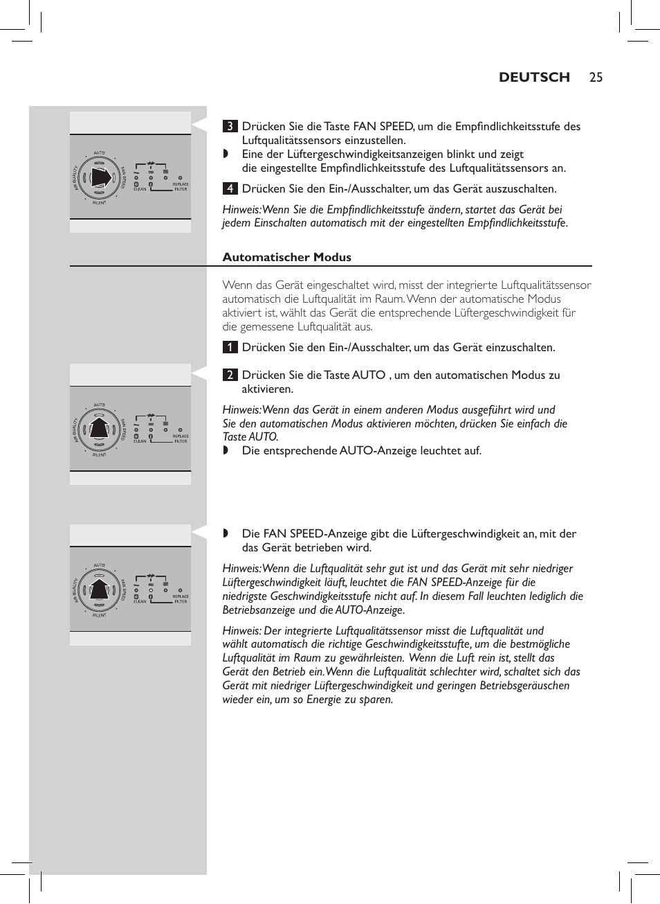 Philips Luftreiniger User Manual | Page 27 / 72