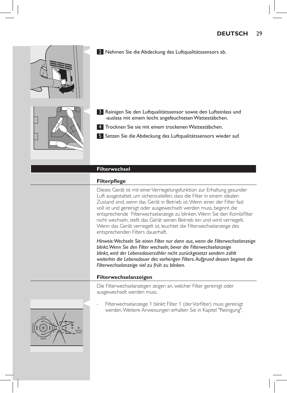 Philips Luftreiniger User Manual | Page 31 / 72