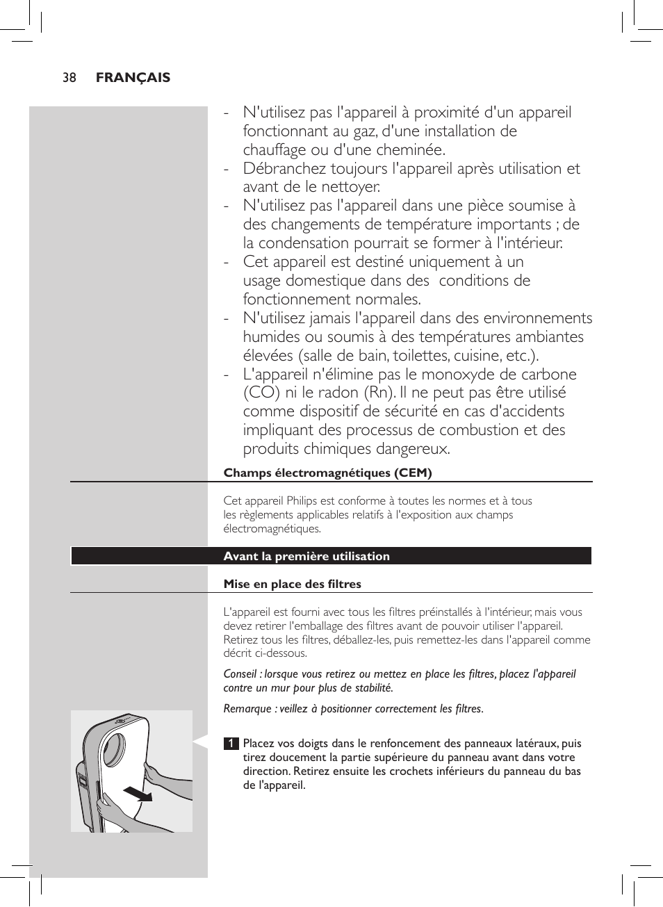 Philips Luftreiniger User Manual | Page 40 / 72