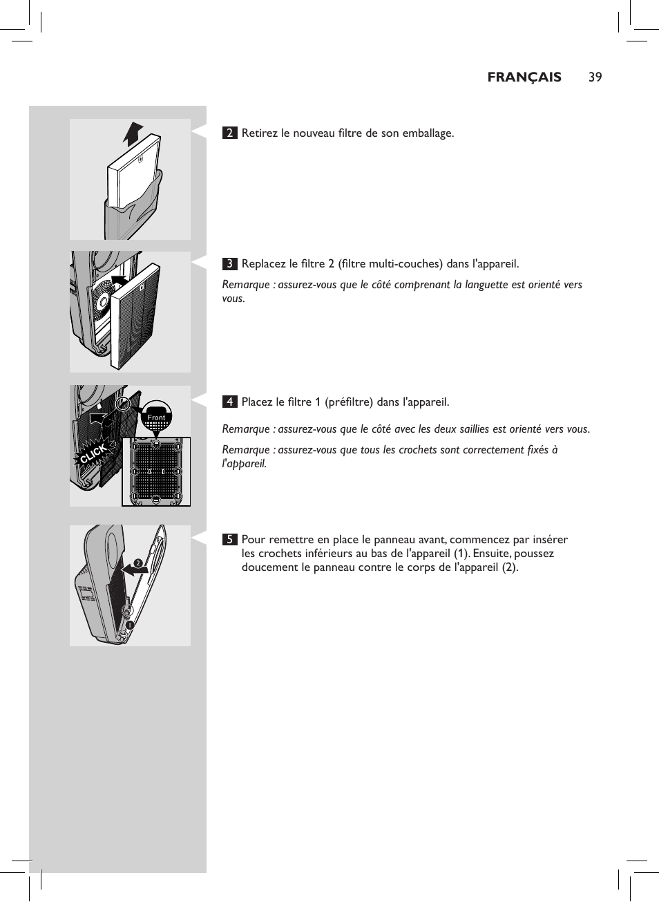 Philips Luftreiniger User Manual | Page 41 / 72