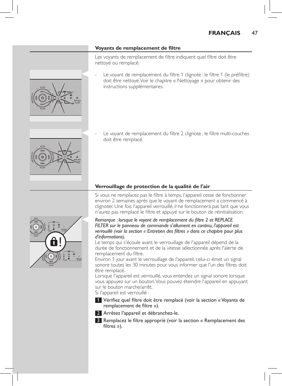 Philips Luftreiniger User Manual | Page 49 / 72