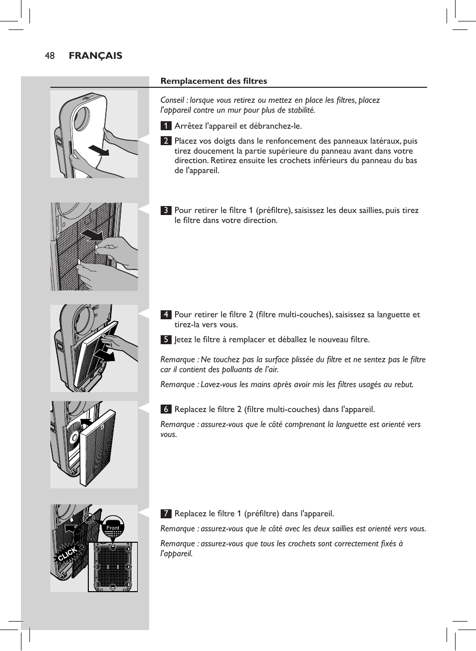 Philips Luftreiniger User Manual | Page 50 / 72