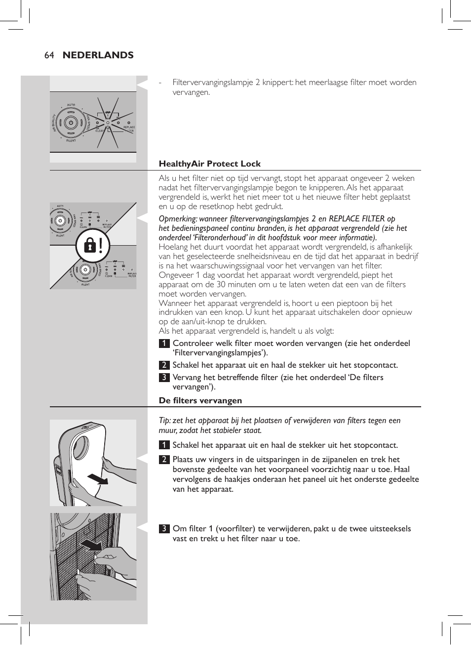 Philips Luftreiniger User Manual | Page 66 / 72