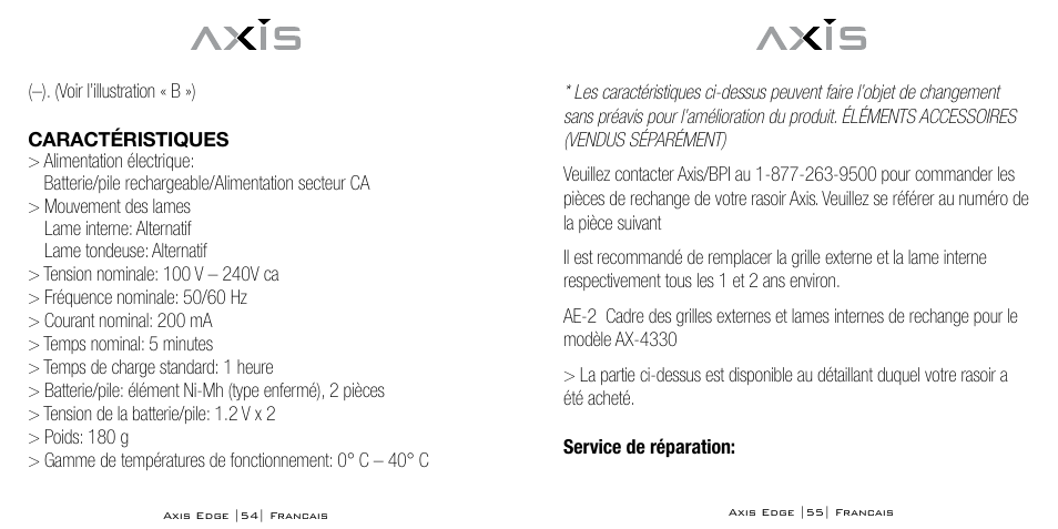 Bodyline Products International AX-4330 User Manual | Page 28 / 47